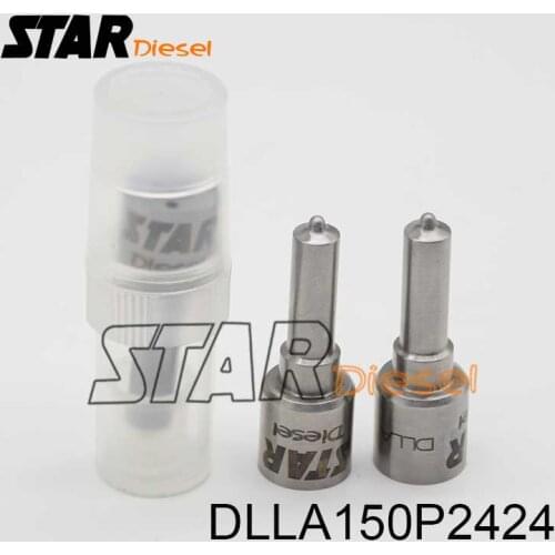 Black Coated Needle Nozzle DLLA150P2424 (0 433 172 424) And DLLA 150 P 2424 (0433172424) Injector Nozzle For 0 445 120 280