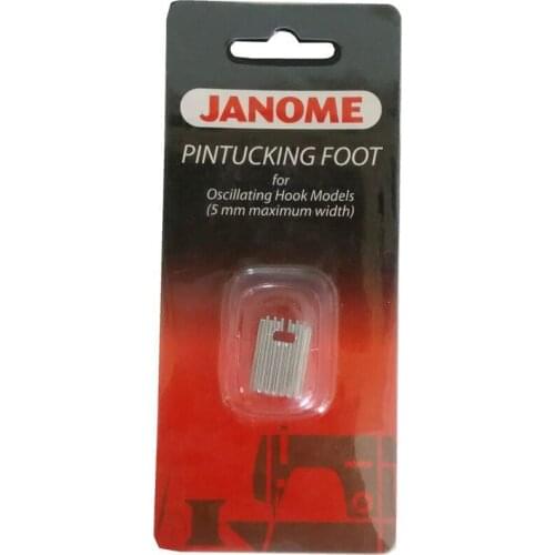 Janome Pintucking Foot for Oscillating Hook Models (5mm maximum width) 200328003