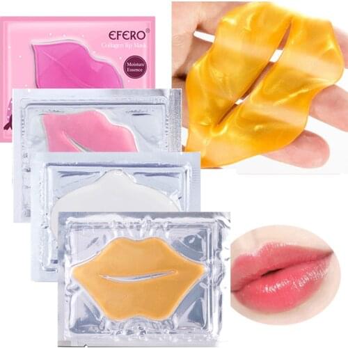 50Pcs Collagen Lip Mask Hydrating Patches Repair Lines Lip Plumper Moisturizing Lips Mask for Lip Care Enhancement Gel Pad