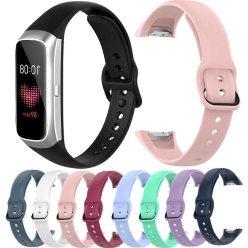 Soft Silicone Straps For Samsung Galaxy Watch Fit R370 Sports Smart Bracelet Wrist Band Loop For Samsung Galaxy Fit R370 Correa