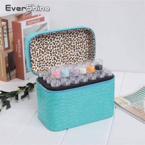 EverShine 5D 84 Grids Diamond Painting Accessories Storage Box Diamond Embroidery Mosaic Tool Kits