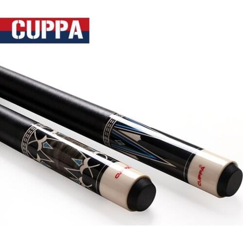 New Cuppa High Quality Billiard Pool Cue Stick 12.75mm/11.75mm Tip Pool Cues Case Set China 2017