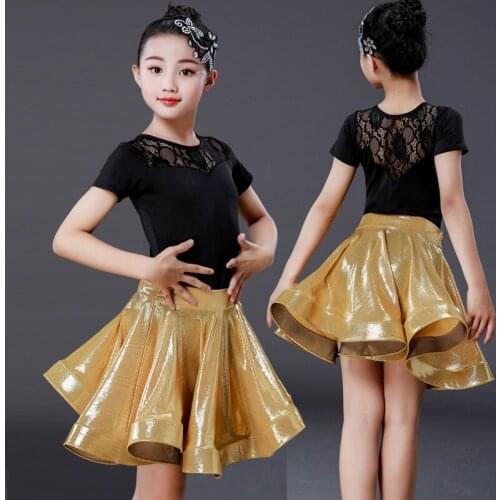Girls Latin Dance Dress Modern Salsa Tango Dance Wear for Children Ballroom Professional Dance Suit Outfits Party Stage Wear