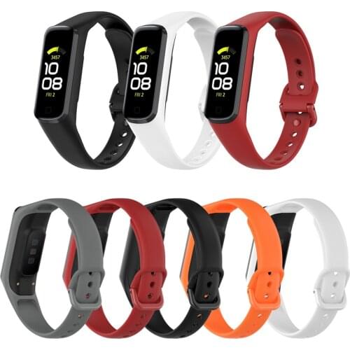 Silicone Replacement Band For Samsung Galaxy Fit 2 SM-R220 Smart Watch Wristband Bracelet Accessories For Samsung Galaxy Fit2