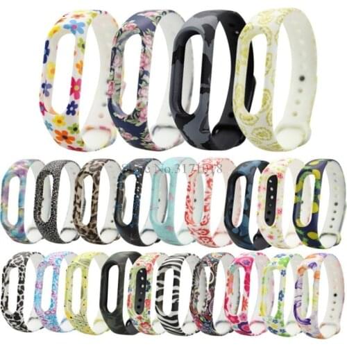 Replacement Silicone Wristband Watch Band Strap For Xiaomi Mi Band 2 3 4 Miband 2 Watchband Silica gel Strap Fitness Bracelet