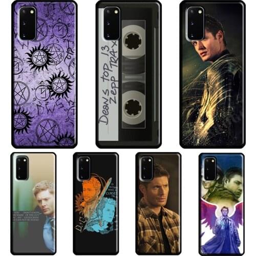 Supernatural Dean Case For Samsung Galaxy S8 S9 S10 Plus S20 FE S21 Ultra Note 20 Note 10 Plus Soft Cover