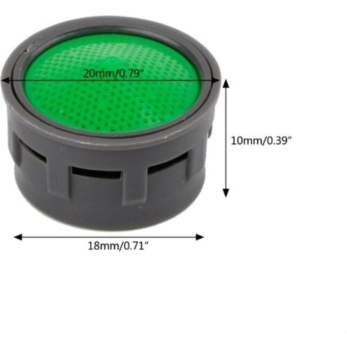 T3EC 50PCS Water Saving Aerator Bathroom Faucet Bubbler Spout Net Prevent The