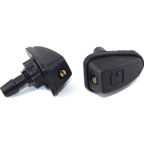 Universal Friont Windshield Wiper Nozzle Jet Sprayer Kits Sprinkler Water Fan Spout Cover Washer Outlet Adjustment 10-100 Pcs
