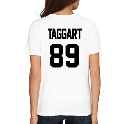 TAGGART 89 Letter Print Women Men Tshirt Casual Cotton Hipster Funny Cool T Shirt for Lady Top Tee Tumblr Drop Shipping
