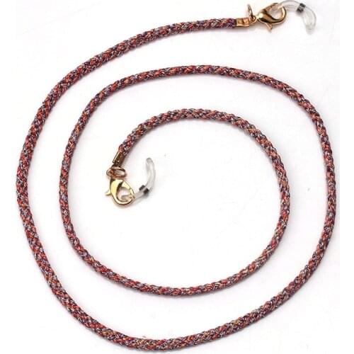 1 PC Mask Holder Strap Anti-lost Eyeglass Chains Face Mask Hanging Lanyard with Clips for Men Women Hangs Masks Glasses Chain