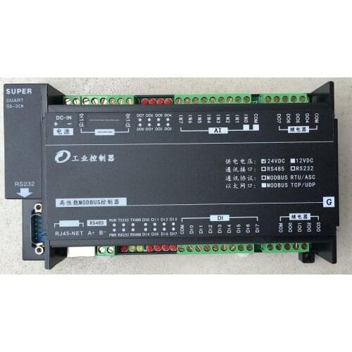 8AI8DO8DI master Modbus TCP to RTU module Ethernet RS485 control slave station equipment