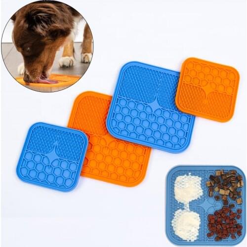 Safety Silicone Pet Feeder Supplies for Dogs Masoctas Accessories Adsorbable Dog Cat Slow Bowl Anti-choking Plate comedero perro