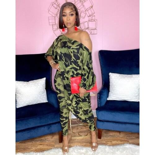 Dashiki Traditional 2021 African Clothing Two Piece Set Women Africaine Print Bodycon Dress And Pants Sets African Clothes