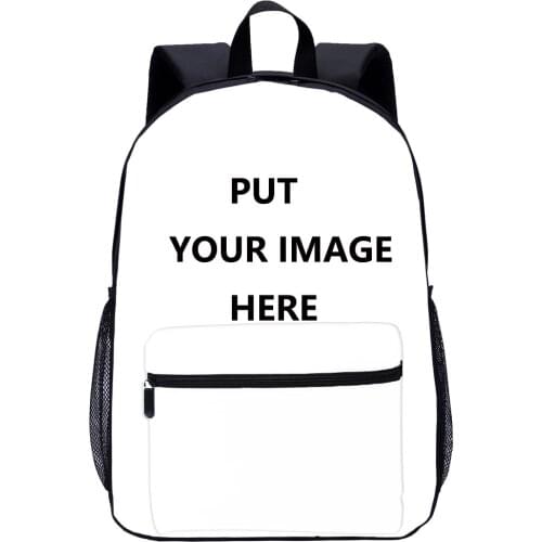 Design Your Own 17 inch School Backpack With Front Pocket Customized Backpack For Boy And Girl