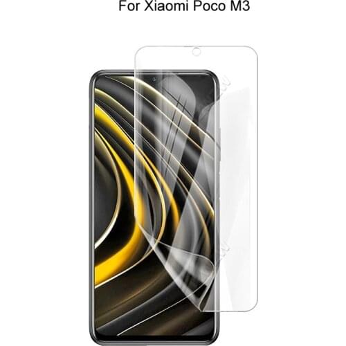 For Xiaomi Poco M3 Full Cover Soft Hydrogel Film Screen Protector
