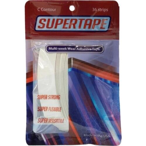Prosthetic Hair Band Super Tape ''C'' (2,5 cm x 7,5 Cm) 36 PCs