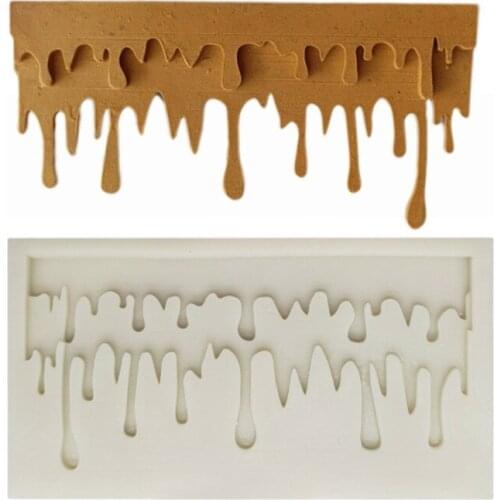 KUXSE Icicle Silicone Mold Christmas Fondant Cake Decorating Tools Sugarcraft Chocolate Candy Gumpaste Mould Baking Tool