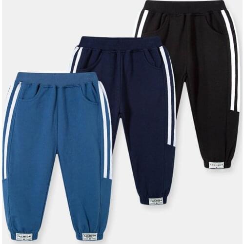 New Childrens Clothing Spring Autumn Boys Sweatpants 2-8 Years Old Boys Girls Fashion Trousers Casual Cotton Thin Sports Pants