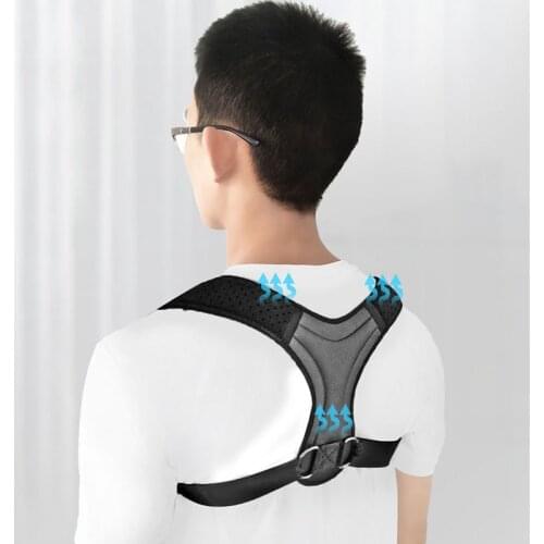 LUBINSI Brace Support Belt Adjustable Back Posture Corrector Clavicle Spine Back Shoulder Lumbar Posture Correction