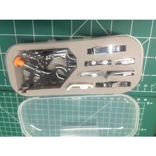 DOMESTIC SEWING MACHINES JANOME SINGER BROTHER# CY-008-001 PLEATING PRESSER FOOTS 1 SET QUALITY 8 PRESSER FOOT