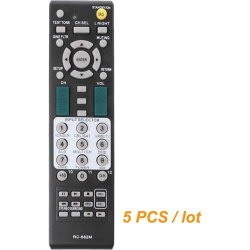 5 PCS/lot RC-682M Replacement For Onkyo Power Amplifier AV Receiver Remote Control RC-681M RC-606S RC-607M HTR550 HTR557 NEW