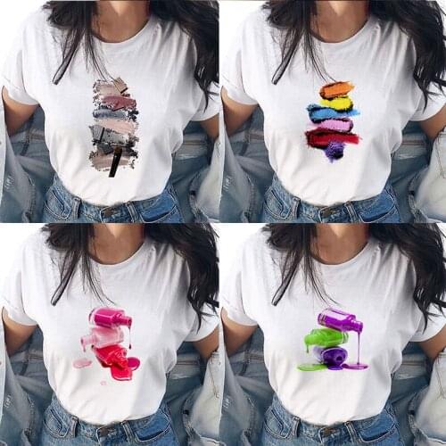 Shirt Women 2021 3D Print 90s Fashion Tops Tumblr Tshirts Womens Ladies Graphic Tee Shirt Female Summer T-Shirt Camiseta Mujer