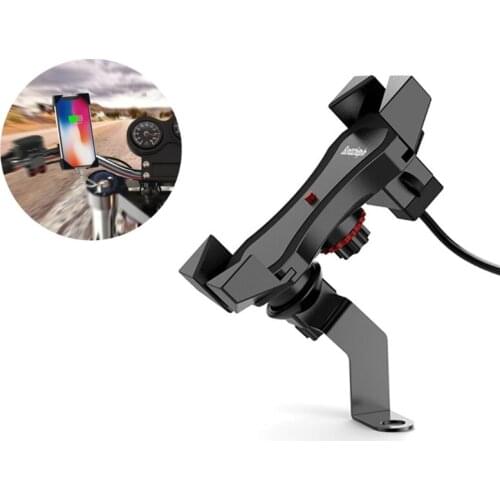Bicycle Mobile Phone Holder Universal Motorcycle Smartphone Mount Support Stand B36B
