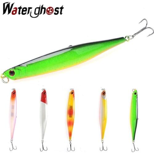 1PCS / road Asia plastic bait hard bait pencil 113 mm 10.4 g Long shot fishing bait fishing tackle