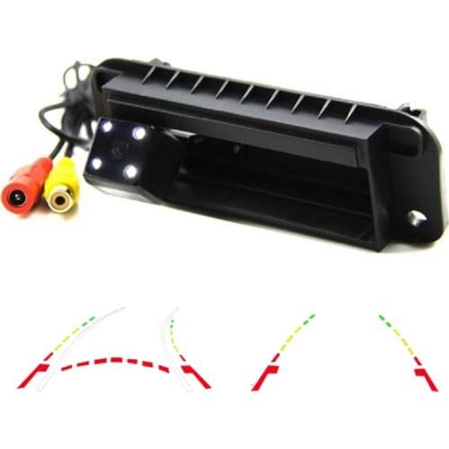 Dynamic Track Trunk Switch camera trunk handle rear view reverse for Benz C W204 W212 C200 C180 C260 C300 parking rear camera