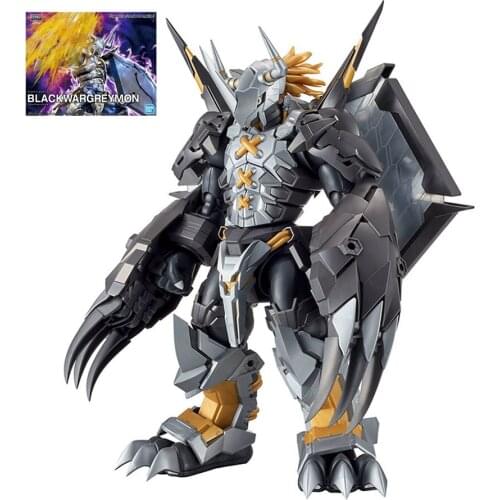 Bandai Original Digimon Adventure Kids Toys Anime Figures Diablo War Greymon PVC Action Figure Collections Model Dolls Gifts