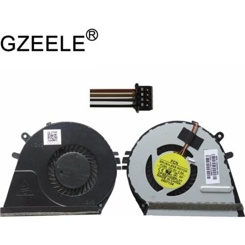 GZEELE New CPU Cooling Fan For HP ENVY14 ENVY 14 Series Laptop Notebook Cooler FAN Laptops COOLING EF50060S1-C130-S9A 4 PINS FAN