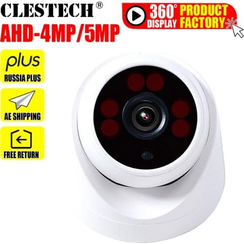 6Led Array CCTV AHD Camera 5MP 4MP 3MP 1080P SONY-IMX326 FULL Digital HD AHD-H 5.0MP indoor infrared night vision Security Video