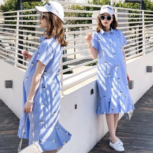Luckyqiang Fashion Maternity Dresses