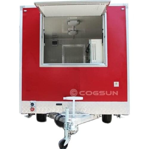 Mobile Food Truck For Sale Electric Street Fast Catering Cart Hot Dog Van With Ce Certification