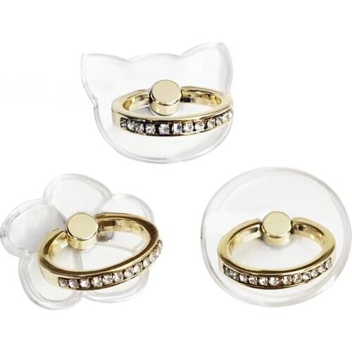 Mobile Phone Ring Holder Telephone Cellular Support Accessories Phone Finger Stand Holder Socket For Phone Mobile Phones Iphone