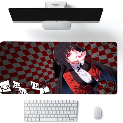 My Favorite Anime Kakegurui Yumeko Jabami Laptop Computer Mousepad Large Mouse Pad Keyboards mouse pad manga mouse pad carpet