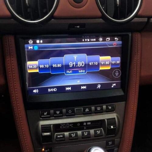 Octa Core 4GB Ram 128GB ROM Android GPS For Porsche Cayman Boxster 911 997 2003-2012 Navigation 2Din Car Radio Multimedia Player