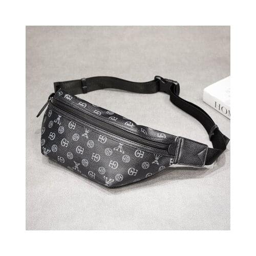 Mens Leather letter Casual Waist Fanny Packs Designer Hip Belt Bag For Mobile Phone Travel Women Chest Shoulder Bag Cross Body