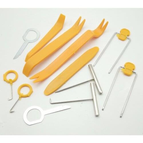 SKTOO 12 Piece Set New Car Tools Door Navigation Audio Modification Disassembly Combination Tools Vehicle Maintenance Portfolio