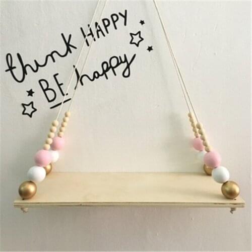 New Bead Wall Hanging Hook Storage Rack Board Separator DIY Wood Room decoration Nordic props Toy Christmas Gift Thanksgiving