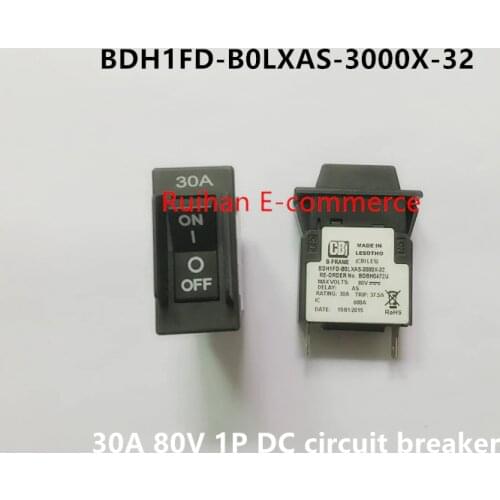 Original new 100% BDH1FD-B0LXAS-3000X-32 30A 80V 1P DC circuit breaker