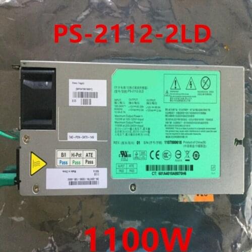 Almost New PSU For EMC Data Domain DD860 DD890 1100W Power Supply PS-2112-2LD