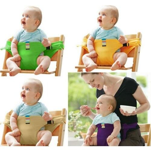 Baby Feeding Chair Portable Infant Baby Booster Seats Toddlers Children Safety Belt Feeding High Chair Harness Cadeira / Assento