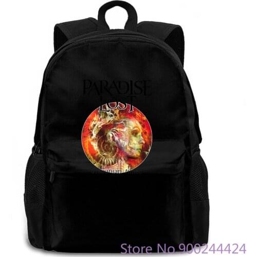 PARADISE LOST DRACONIAN TIMES WHITE DOOM DEATH GOTHIC METAL DOOM Style women men backpack laptop travel school adult