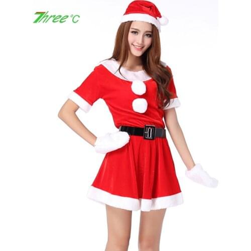 Sexy Lingerie New Womens Christmas Clothing Suit Homewear Nightdress Adult Cosplay Game Uniform Temptation Christmas Partywear