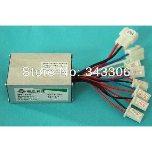 24v 250W electric scooter motor controller scooter modified parts motor brushed controller controlador de escobillas del motor
