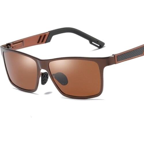 Luxury Polarized Sunglasses Men Brand Designer Retro Metal Frame Sun Glasses Female High Quality Outdoor Driving Oculos De Sol