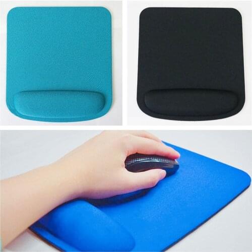 Universal Desk Cushion Mat Anti Slip Mice Mat Mouse Pad with Wrist Rest for Computer Laptop Keyboard Mouse Mat Pad Support Game