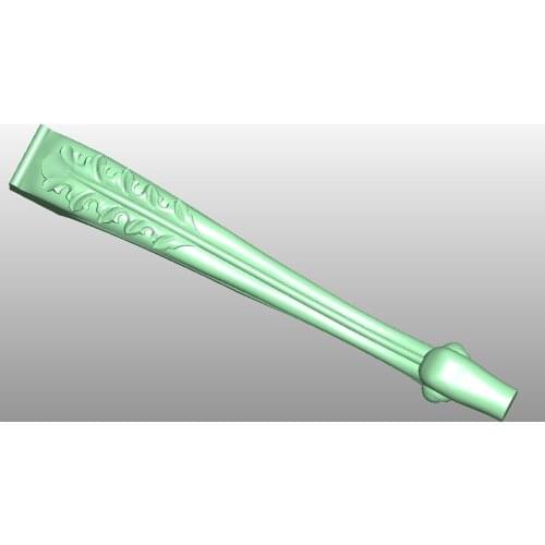 3D model STL format file for cnc router engraving furniture sofa cabinet chair leg pattern Artcam 619