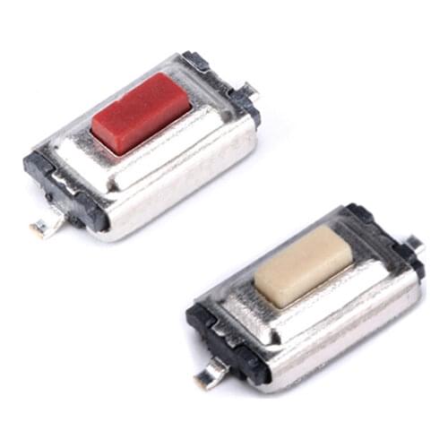 Free shipping 100PCS Touch micro switch New Red 3*6*2.5MM 3X6X2.5MM SMD2